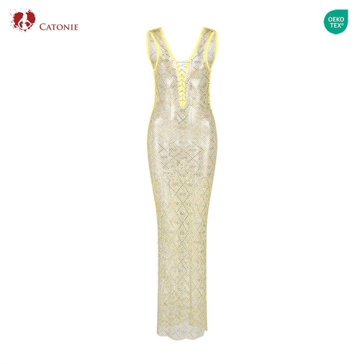 Light Yellow Maxi Dress manufacturers